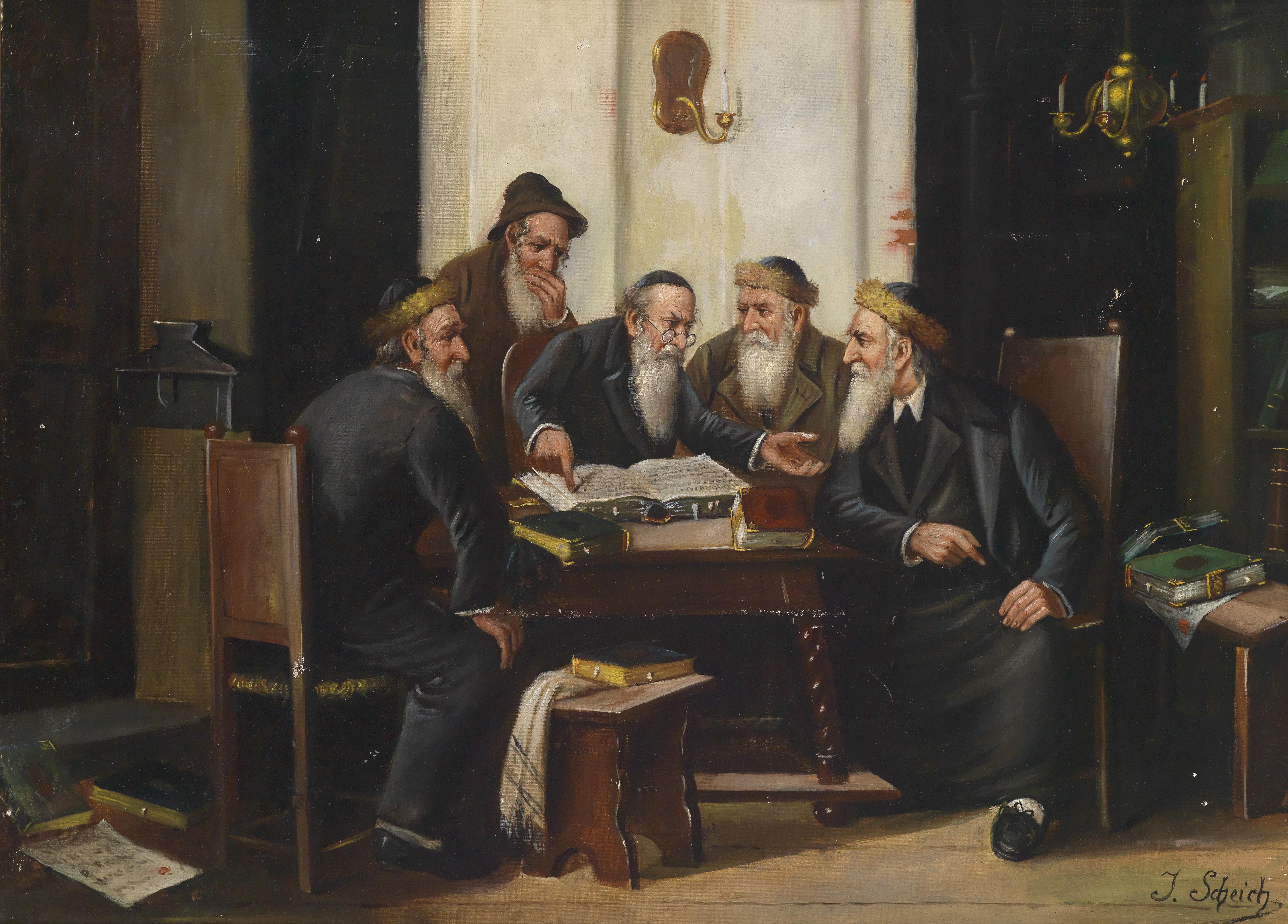 Dratch.Pic1.RabbisDebating